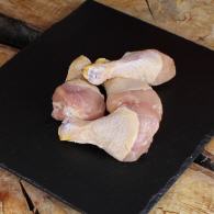 frische Hühnerunterkeulen